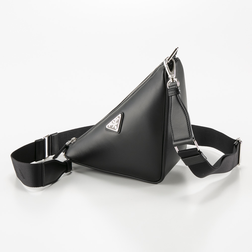 Prada Triangolo Softy OLO Shoulder Bag